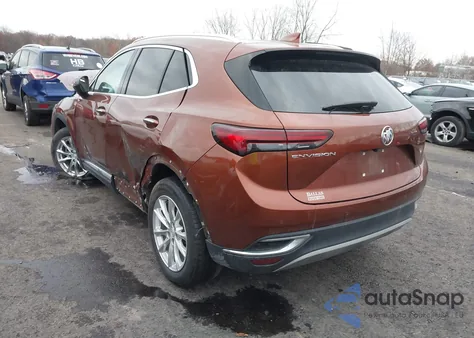2021 Buick Envision Fwd Preferred z USA, uszkodzony, nr VIN LRBAZLR4XMD041962